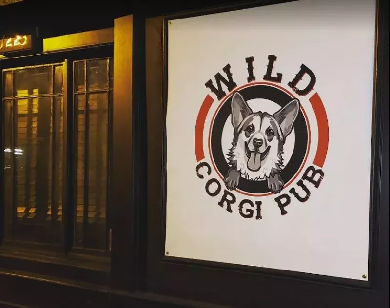 Image: Live drag shows and LGBTQ charity auctions aren't currently an option at the Wild Corgi.