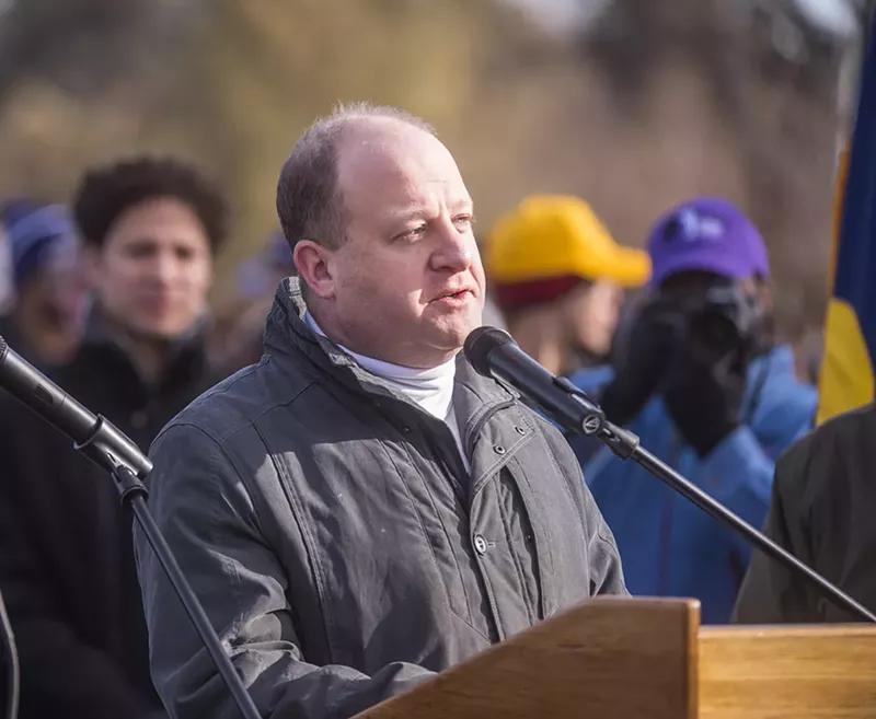 Image: Jared Polis will have to decide whether to grant clemency for the three men on death row.