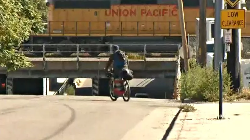 Image: Near 38th and Brighton, where cyclist Cameron Holub was killed on October 7.