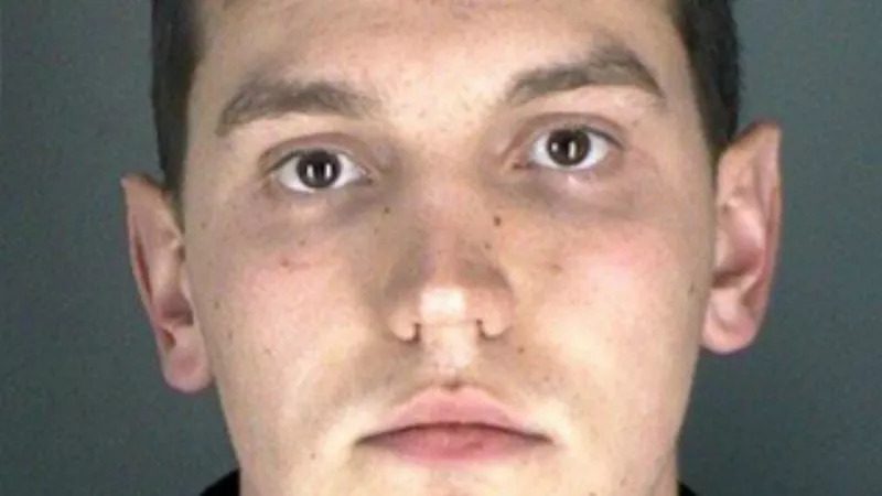 Image: William Norris's booking photo.
