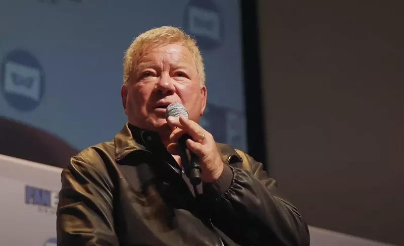 Image: A man with a microphone