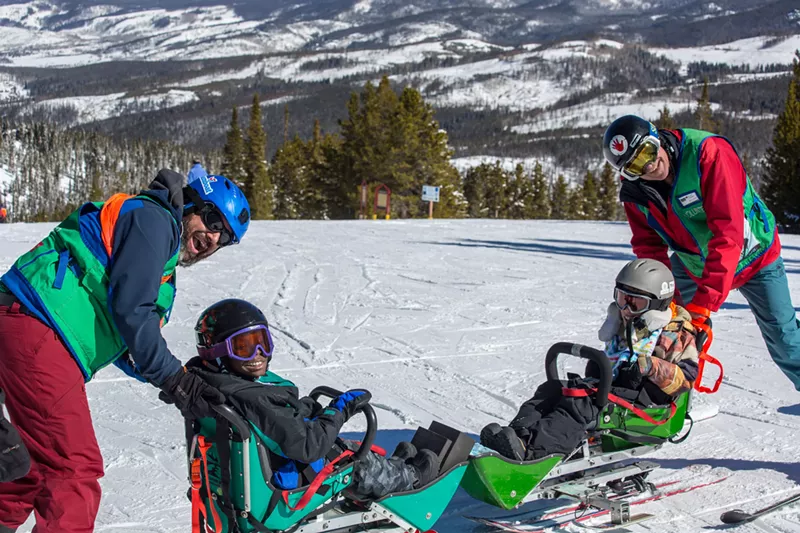 Image: The National Sports Center for the Disabled has worked with over 150,000 people over the past fifty years.