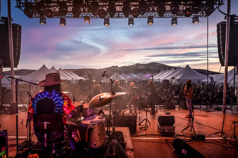 Image: Pickin' on the Dead at WWG Steamboat 2025.