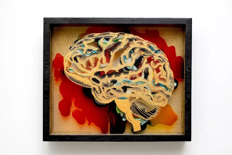 Image: From Suzy Savoy's Offerings, at PIrate Contemporary Art.