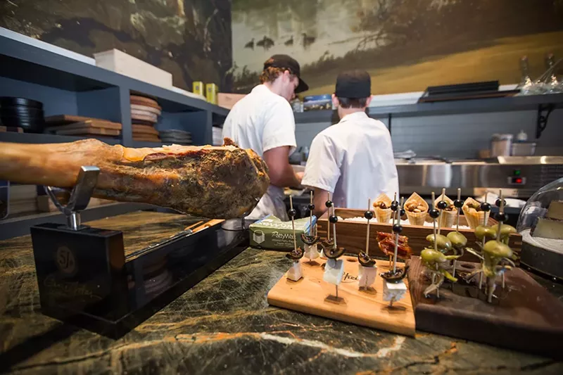 Image: Two percent of each item sold at Ultreia goes to the back of the house — a $2/hour boost in pay.