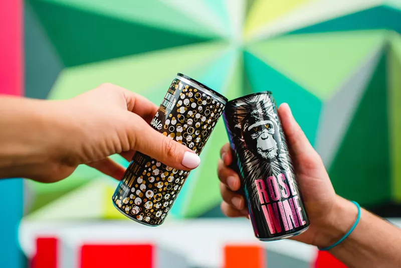 Image: Canned wine is one of the ways the Infinite Monkey Theorem has gained national recognition.