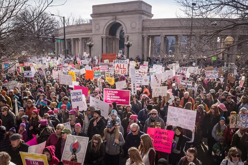 Image: The Womxn's March Denver will start from Civic Center Park, the site of the 2017 Women's March