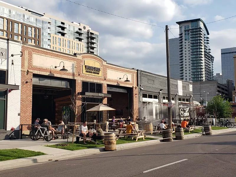 Image: Woods Boss Brewing opened in 2017.