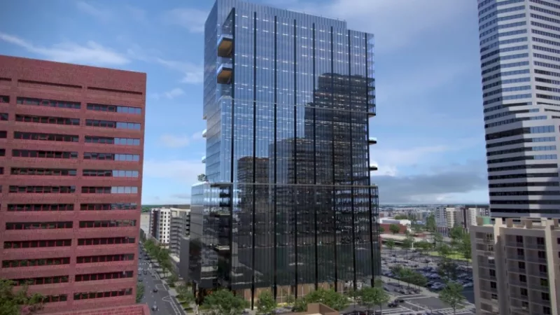 Image: A rendering of what the 1900 Lawrence project will look like when completed.