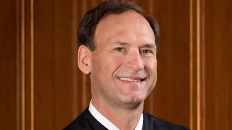 Image: Justice Samuel Alito wrote the draft majority opinion.