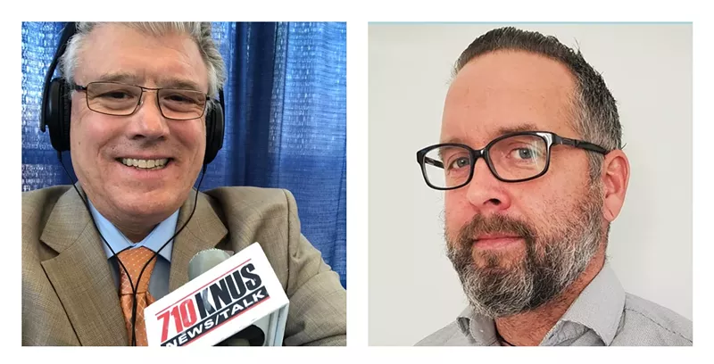 Image: KNUS talk show host and attorney Randy Corporon is among the defendants in a lawsuit filed by former Dominion Voting Systems executive Eric Coomer.