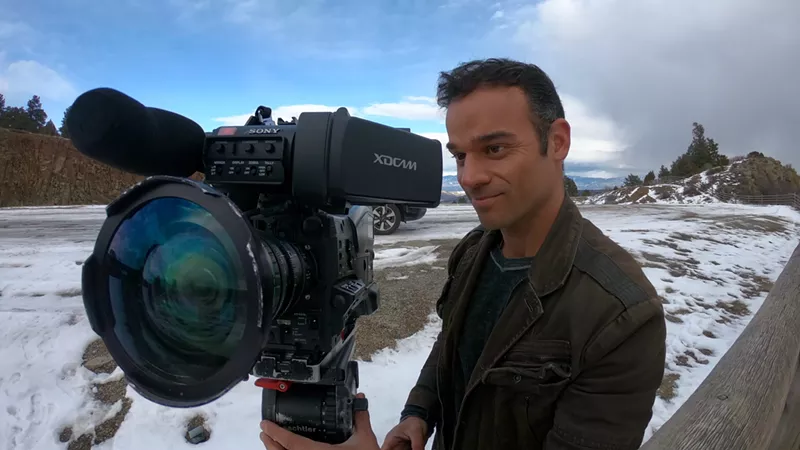 Image: Kevin Torres has shot, written and edited most of his stories over the years.
