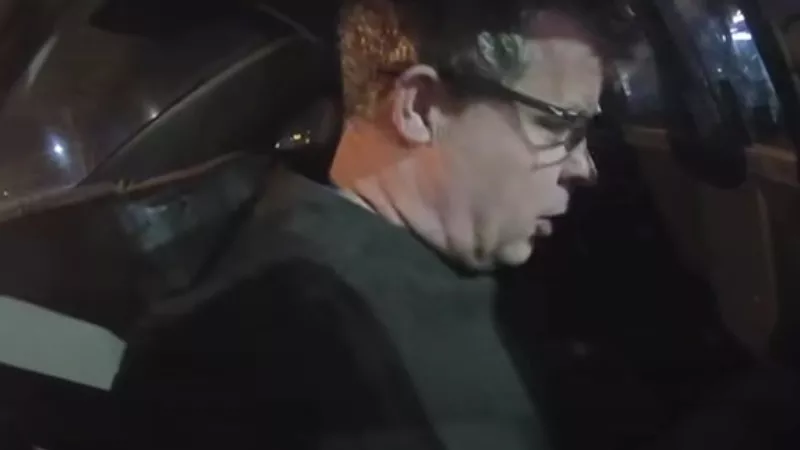 Image: A screen capture of Harris Elias during a DUI arrest that spawned a lawsuit.