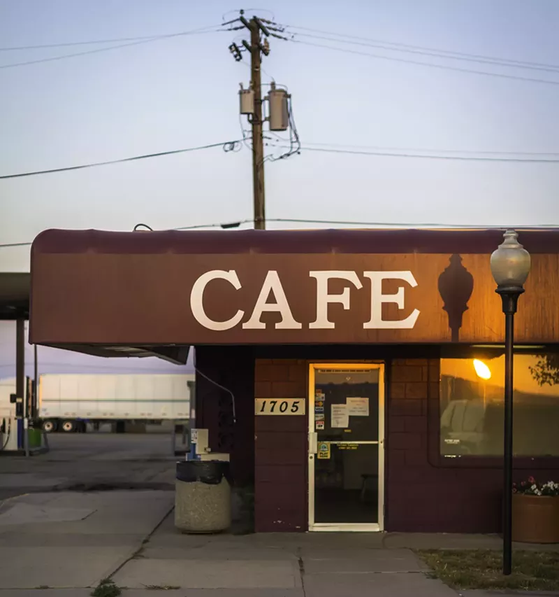 Image: Biscuits Cafe is one of only a handful of restaurants in Watkins, and some people would like to keep it that way.