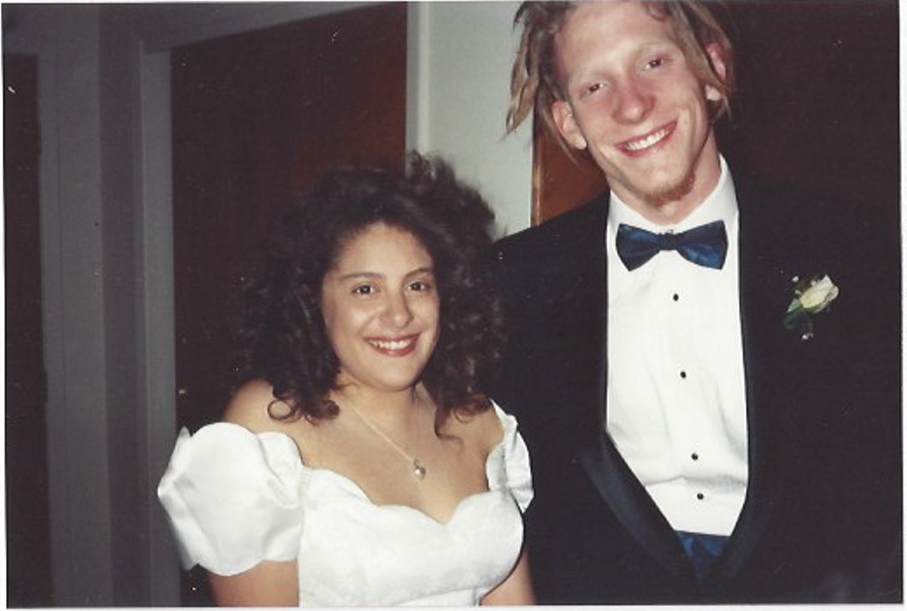 KGNU Denver program director before his East High School Prom in 1992.
