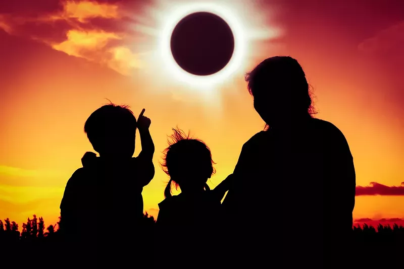 Image: The eclipse is expected to draw hundreds of thousands of people to Wyoming.