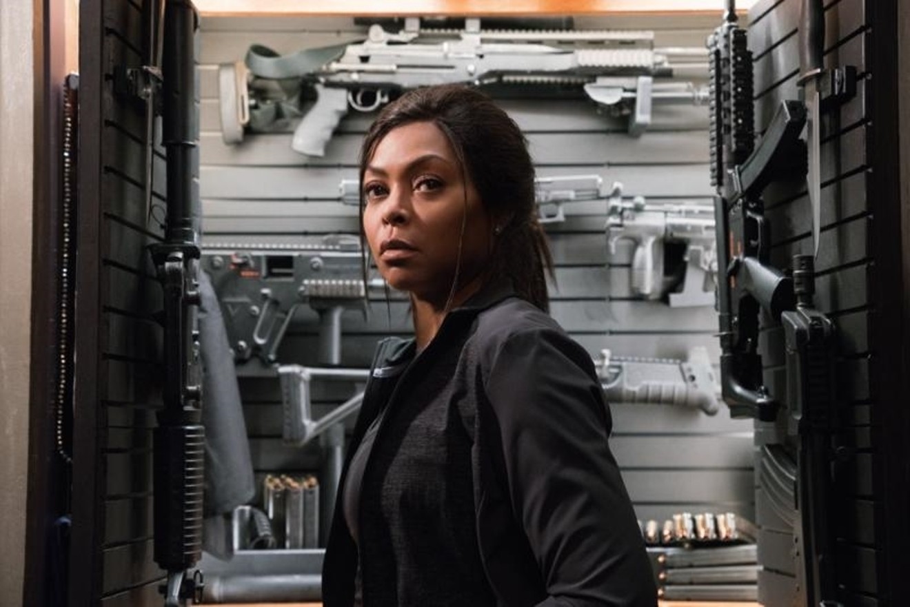 As the title character in Proud Mary, a shoot-’em-up film directed by Babak Najafi, Taraji P. Henson plays a badass assassin who develops maternal feelings for a twelve-year-old boy.