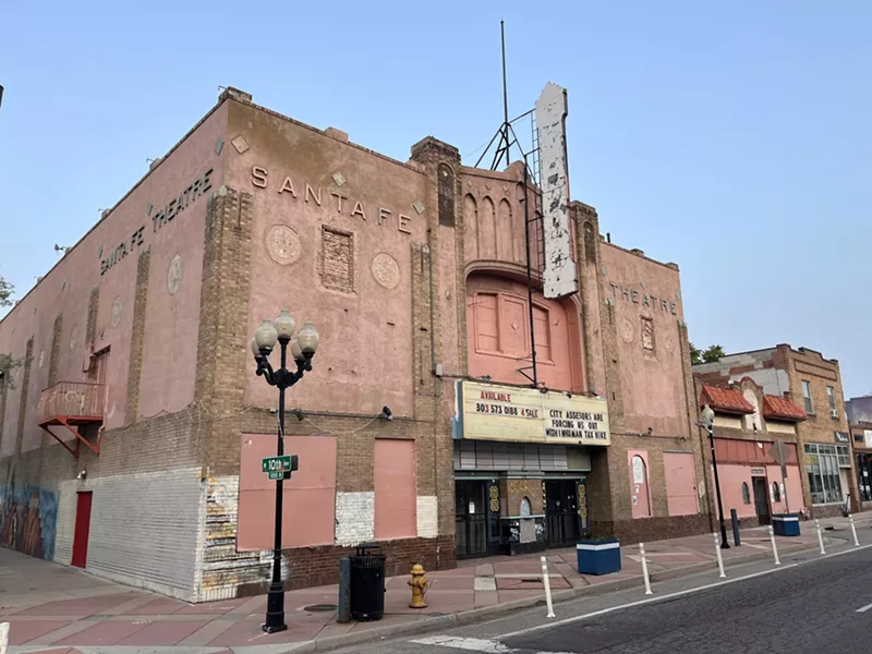 Image: aztlan theatre in denver