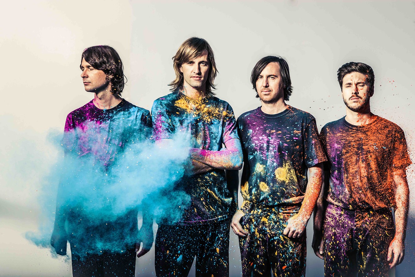 Dan Whitford (second from left) reflects on Cut Copy's journey in anticipation of their Westword Music Showcase performance.