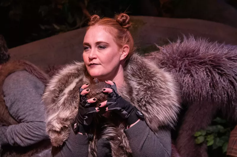Image: Kelly Uhlenhopp as Mammalia in The Squirrels.