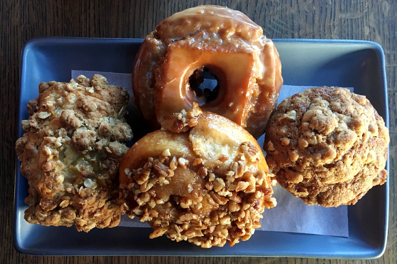 Can't decide on a sweet breakfast pastry? Get all four.