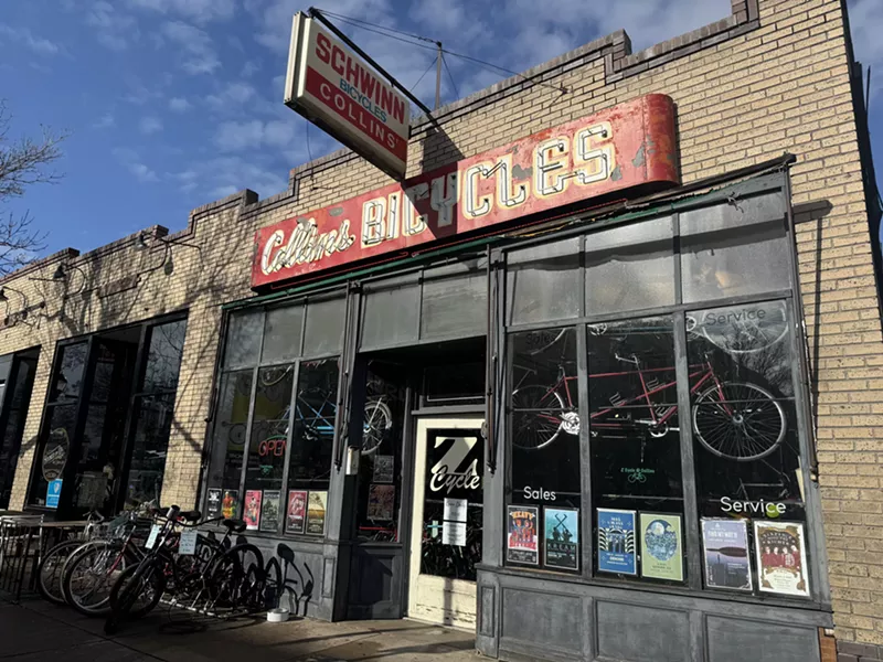 Image: Bike shop in Denver