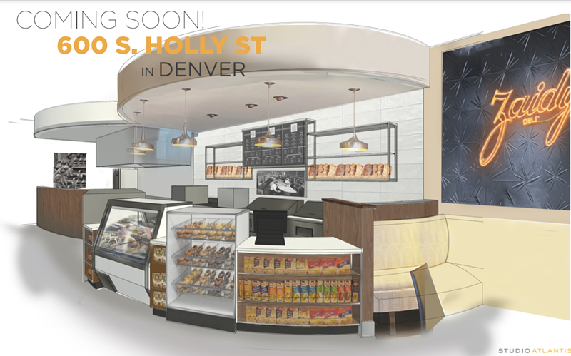 Image: This is how the retail counter at the new Zaidy's Deli will appear.