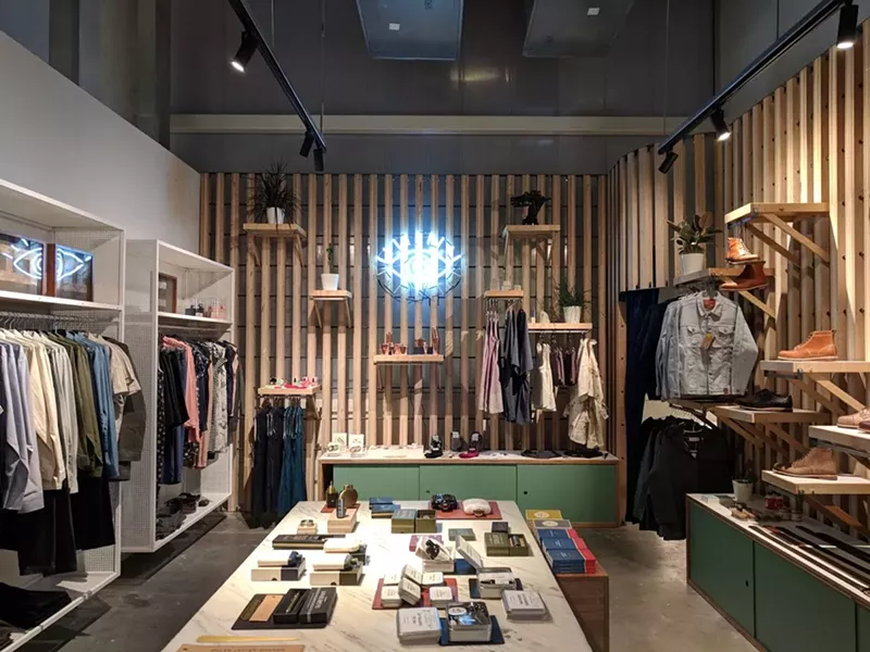 Image: The new Eyes Open retail space on the second floor of the Source Hotel.