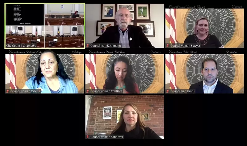 Image: Denver City Council is going fully virtual.
